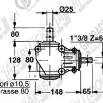 Scatola gruppo rinvio leggera Spandiconcime