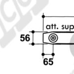 FASCIA Rotop. KRONE Mod.160/Corta (3Fori)