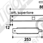 FASCIA RACC. AUTOC.  BERNI T.V. C/RINFORZO